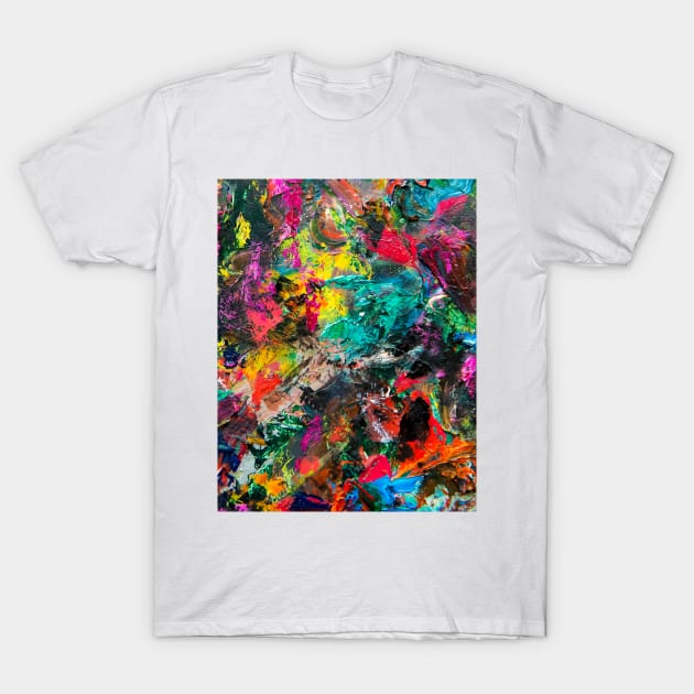 Nawlins Abstract Art T-Shirt by Dual Rogue